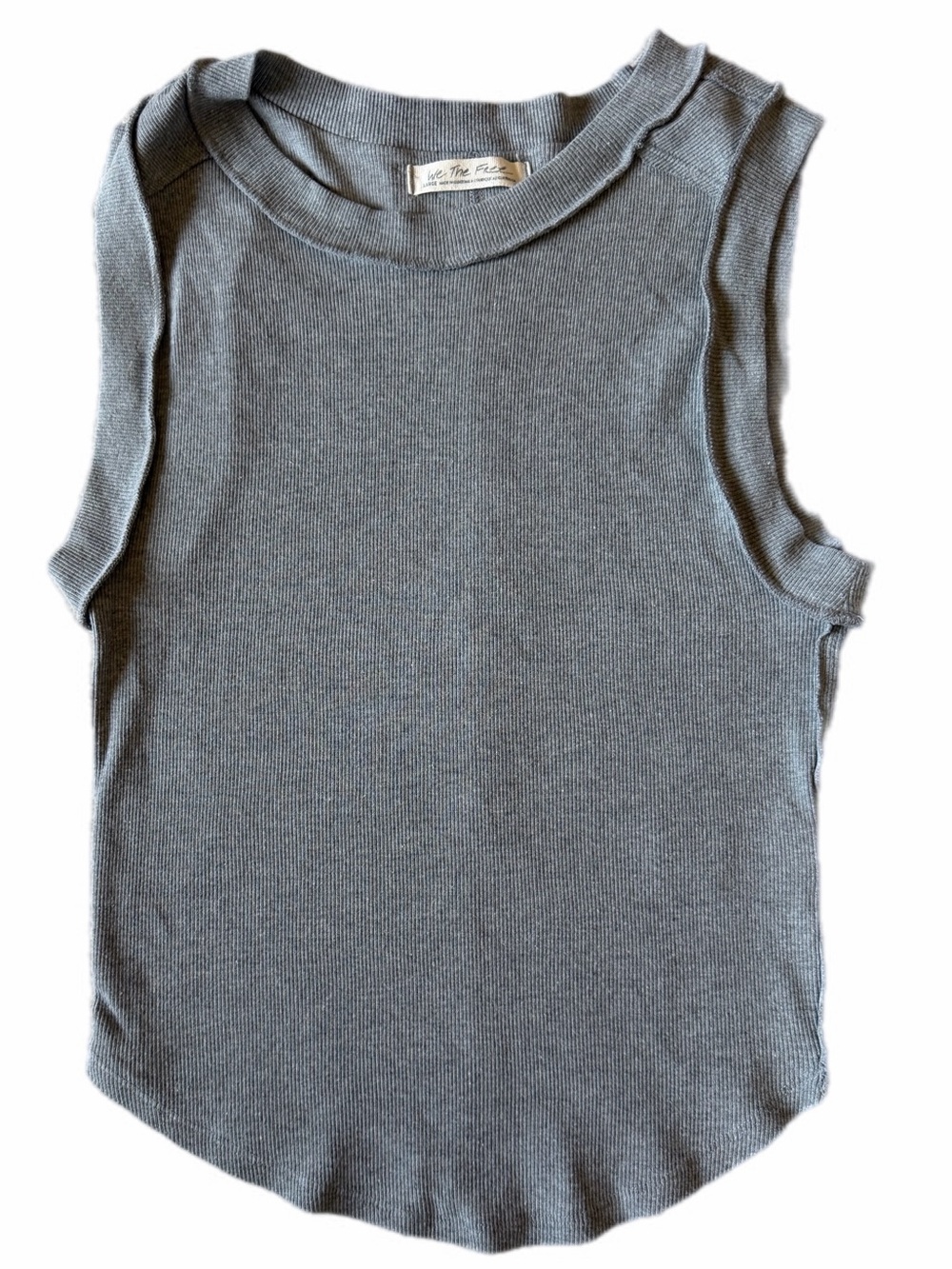 We the Free  Grey Kate Tank Large Like New - Picture 4 of 10